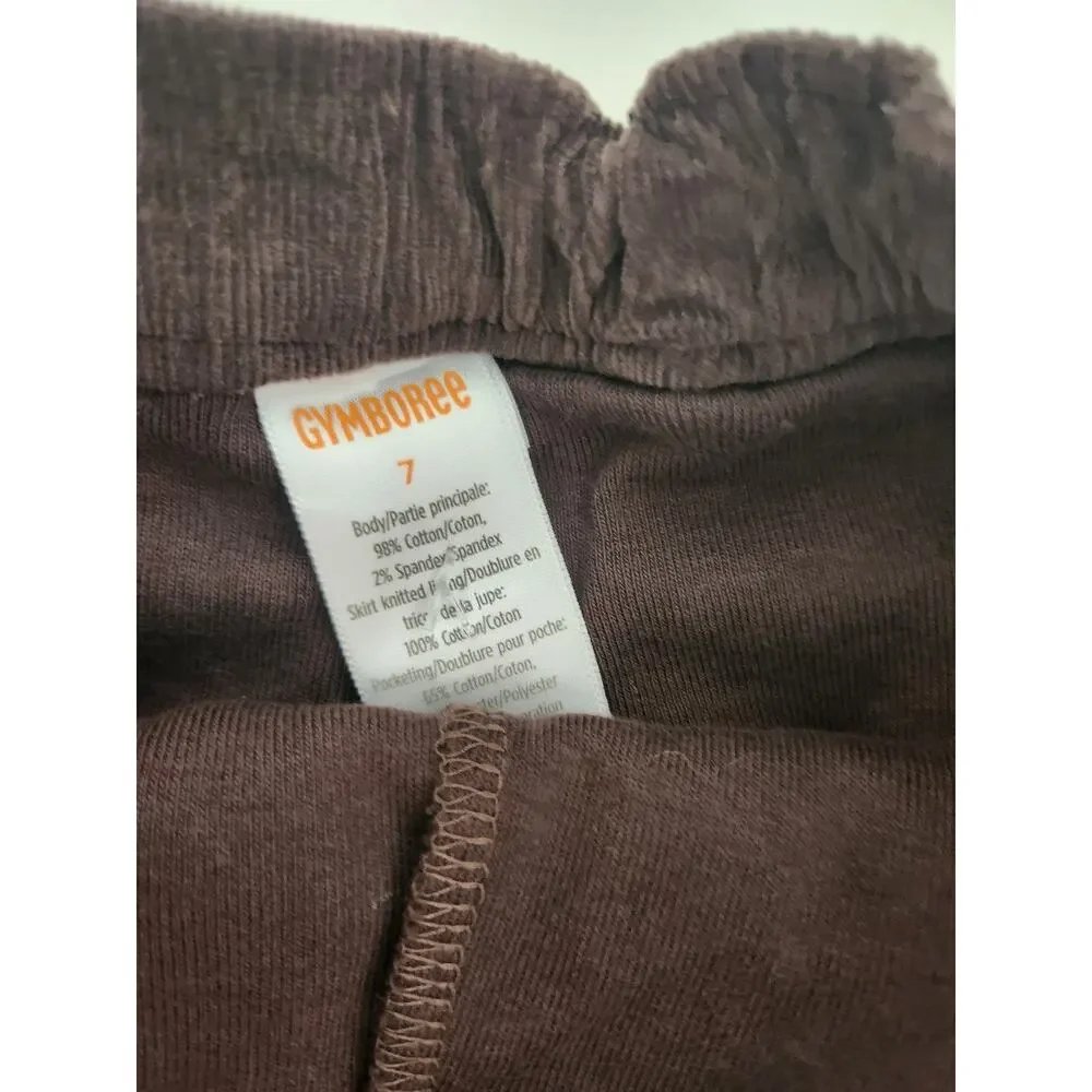 7 New Gymboree pumpkin skort